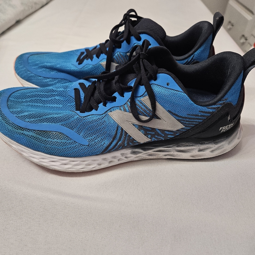 New Balance Men's Fresh Foam Tempo V1 Running Shoe, Vision Blue/Gin, Size 11